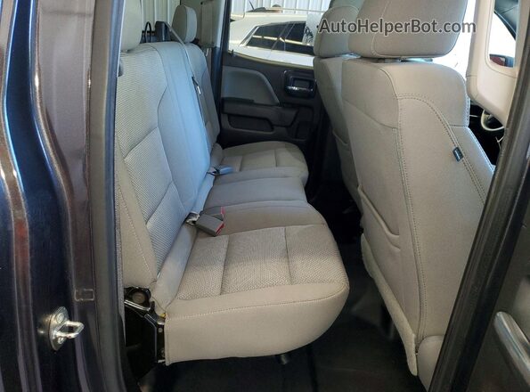 1GCVKNEC5GZ107129 2016 CHEVROLET SILVERADO Charcoal Vista interior trasera