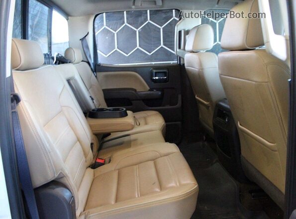 1GT42YEY3HF137337 2017 GMC SIERRA White წინა სალონის ხედი