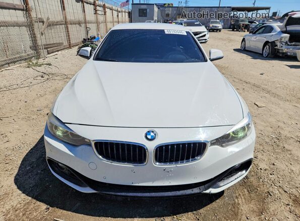 WBA4Z1C50JEC70466 2018 BMW 4 SERIES White Հետևի տեսք