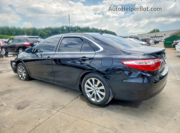 4T1BD1FK7HU228198 2017 TOYOTA CAMRY Черный Задняя правая четверть