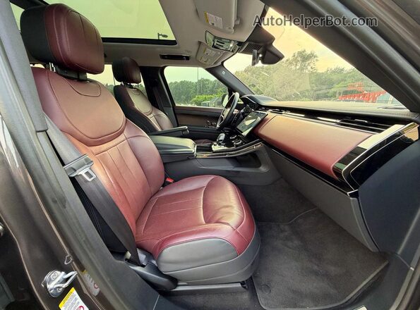 SAL1L9FUXPA154724 2023 LAND ROVER RANGE ROVER Серый Вид сзади