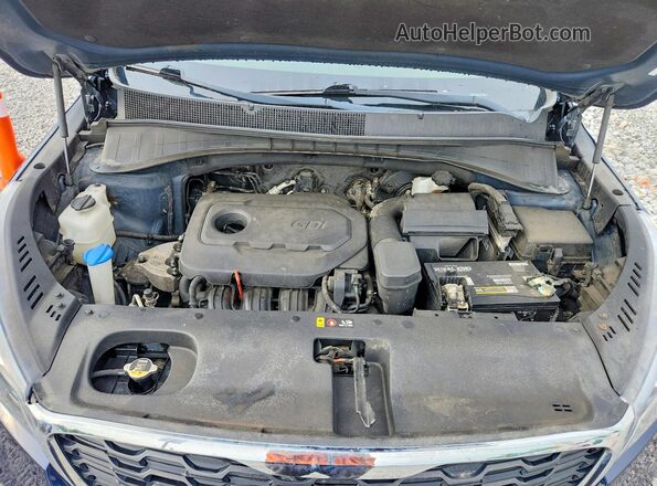 5XYPGDA37KG505346 2019 KIA SORENTO Blue Widok naklejki z numerem VIN