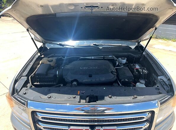 1GTG5CEN7J1221600 2018 GMC CANYON Silver Вид панелі приладів