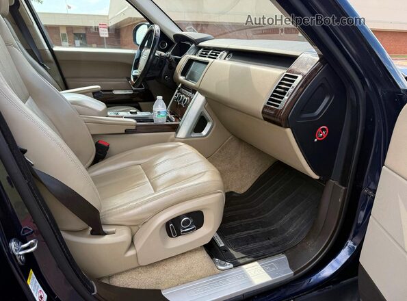 SALGS2FK7HA338555 2017 LAND ROVER RANGE Blue Вид ззаду