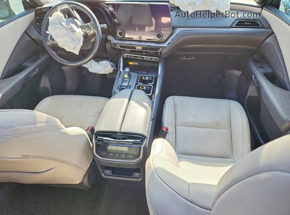 5TDAAAB61RS000737 2024 LEXUS TX Black Vista del cuadro de instrumentos
