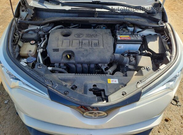 NMTKHMBX6KR087503 2019 TOYOTA C-HR White VIN კოდის სტიკერის ხედი