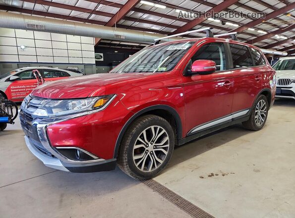 JA4AZ3A30GZ064219 2016 MITSUBISHI OUTLANDER Red Trasero izquierdo
