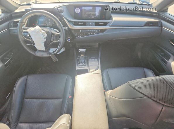 58AB21B16KU003872 2019 LEXUS ES Black Սարքավորումների վահանակի տեսք