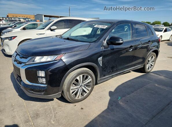 JA4AR3AU4LU023642 2020 MITSUBISHI OUTLANDER Black Задня ліва чверть