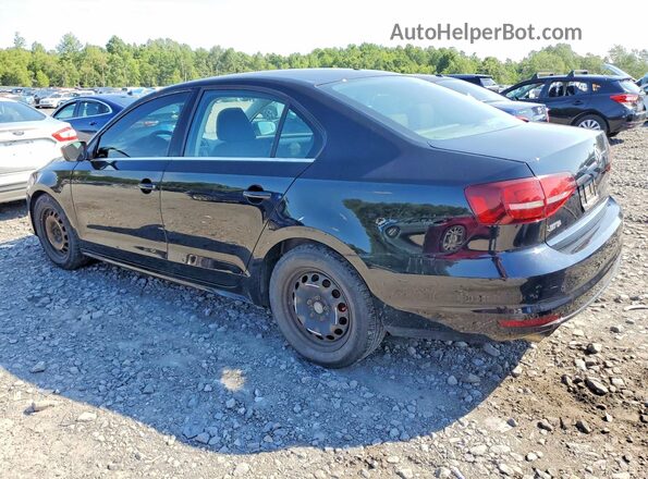 3VW167AJ5HM320388 2017 VOLKSWAGEN JETTA Черный Задняя правая четверть
