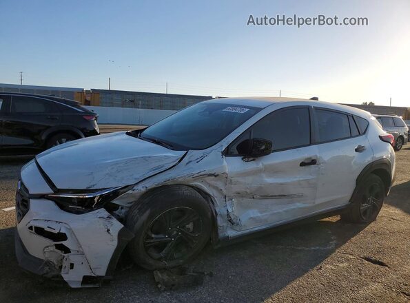 JF2GUABC0RH346212 2024 SUBARU CROSSTREK Белый Задняя левая четверть