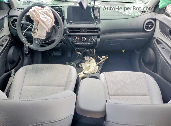 KM8K62AB6NU870429 2022 HYUNDAI KONA Silver Вид щитка приладів