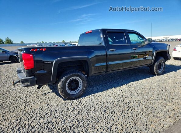 1GCUKNEC2JF102507 2018 CHEVROLET SILVERADO Черный Передняя правая четверть