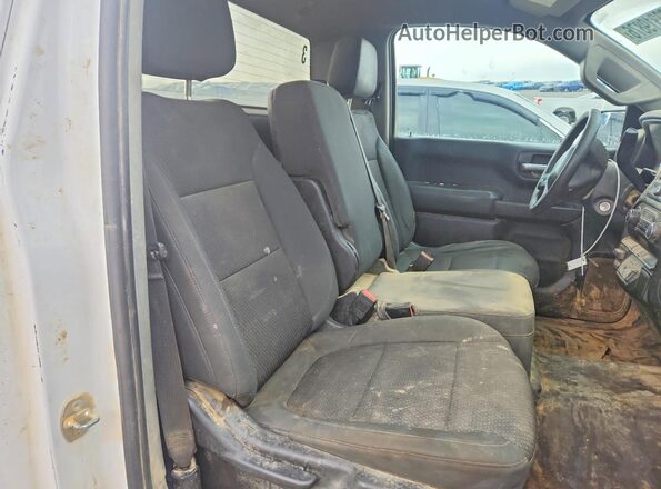 3GCNYAEF9LG322346 2020 CHEVROLET SILVERADO White უკანა სალონის ხედი