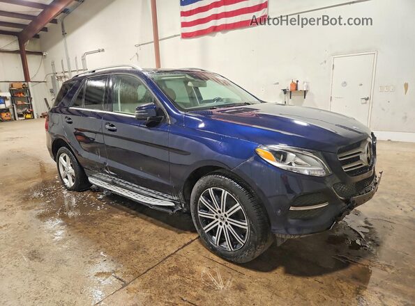 4JGDA5HB1GA806513 2016 MERCEDES-BENZ GLE Blue Դիմացի տեսք