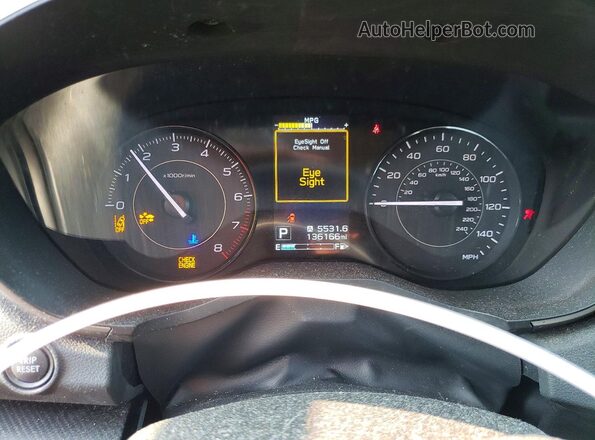 4S3GKAD61J3618845 2018 SUBARU IMPREZA Gray Widok tylnych siedzeń