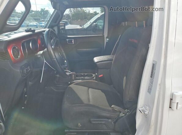 1C4HJXFN3KW545394 2019 JEEP WRANGLER Белый Вид панели приборов