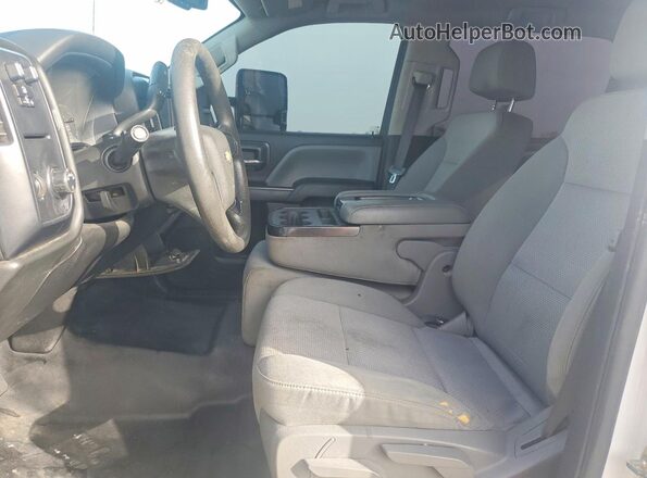 1GC1CREYXKF122024 2019 CHEVROLET SILVERADO White Widok deski rozdzielczej