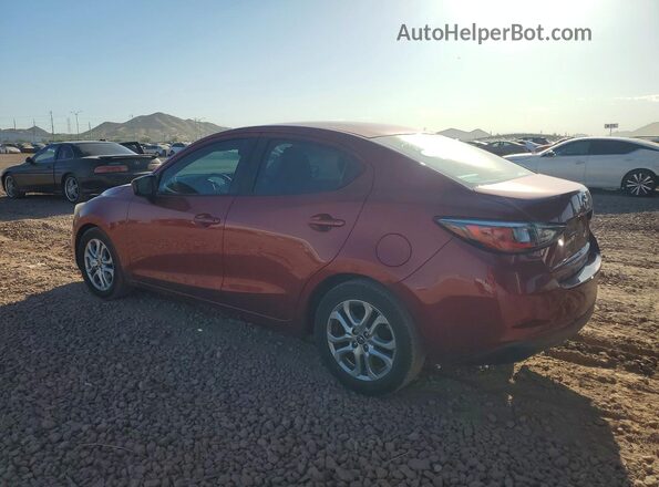 3MYDLBYV2HY187037 2017 TOYOTA YARIS Red Հետևի աջ