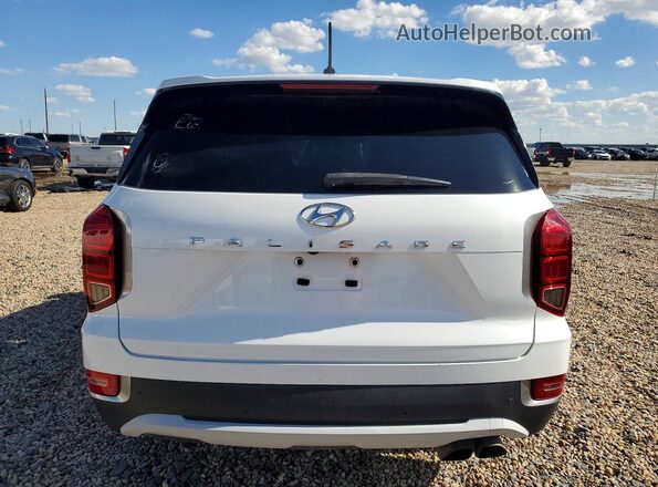 KM8R24HE7LU143626 2020 HYUNDAI PALISADE White წინა სალონის ხედი