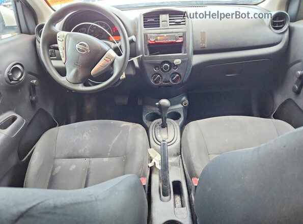 3N1CN7AP6JL828998 2018 NISSAN VERSA White Vista del cuadro de instrumentos