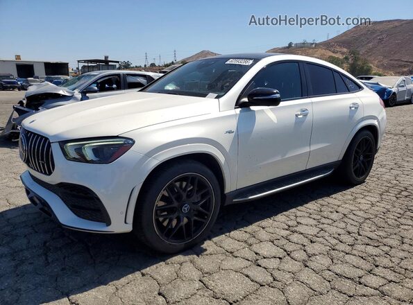 4JGFD6BB7MA203284 2021 MERCEDES-BENZ GLE White უკანა მარცხენა