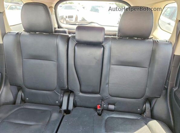 JA4AZ3A32JZ001470 2018 MITSUBISHI OUTLANDER Black Vista interior trasera