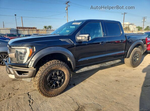 1FTFW1RGXPFA44173 2023 FORD F150 Black უკანა მარცხენა