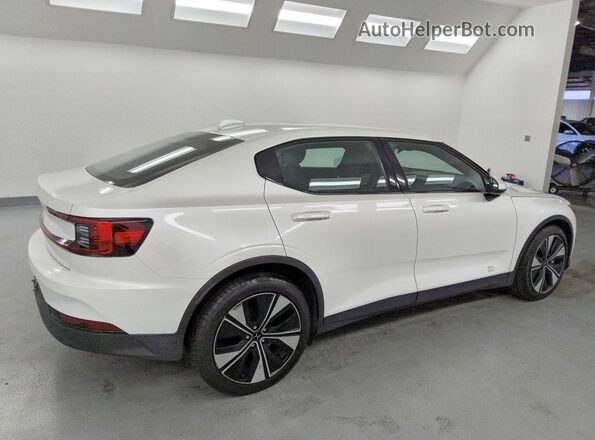 YSMEG3KA6PL136185 2023 POLESTAR 2 White Задня права чверть