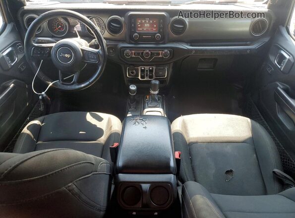 1C4HJXDG1JW289520 2018 JEEP WRANGLER Black Вид щитка приладів