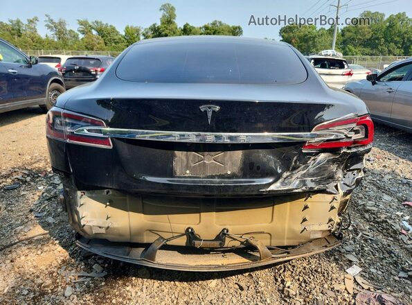 5YJSA1E11HF190594 2017 TESLA MODEL Black Vista interior delantera