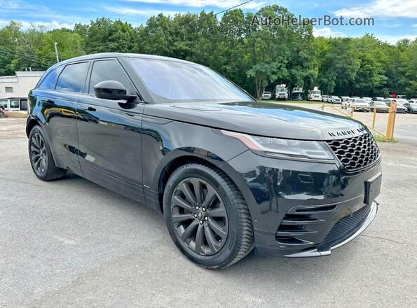 SALYL2RV1JA720710 2018 LAND ROVER RANGE Black Front view