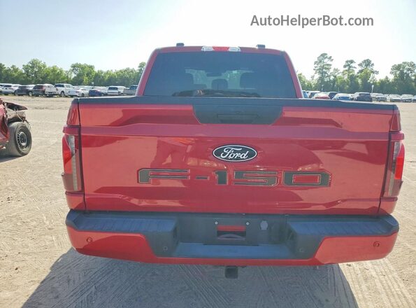 1FTEW2KP7RKD02378 2024 FORD F150 Burgundy Սալոնի դիմացի տեսք
