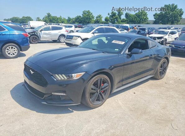 1FA6P8TH9H5312022 2017 FORD MUSTANG Black Հետևի ձախ