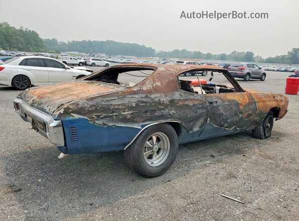 136370B149043 1970 CHEVROLET CHEVELLE Burn უკანა მარჯვენა