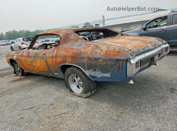 136370B149043 1970 CHEVROLET CHEVELLE Burn უკანა მარცხენა