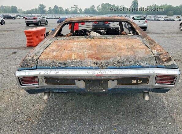 136370B149043 1970 CHEVROLET CHEVELLE Burn უკანა ხედი
