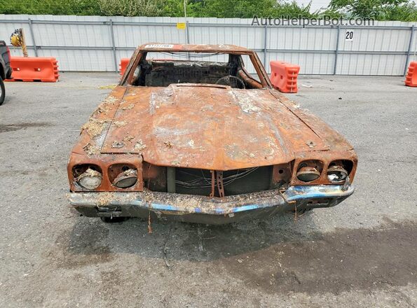 136370B149043 1970 CHEVROLET CHEVELLE Burn წინა ხედი