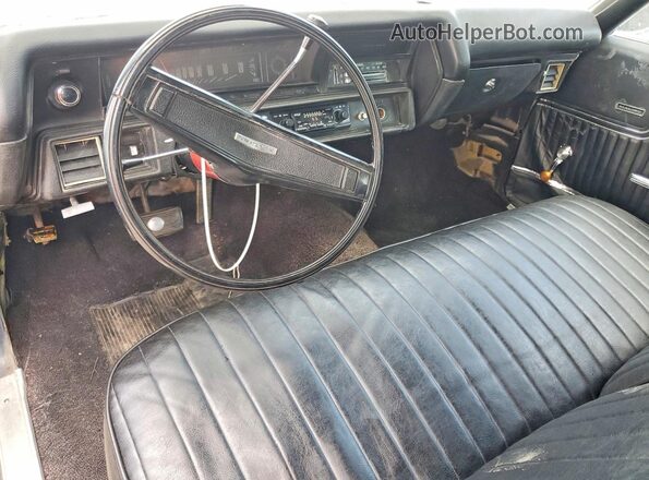 136370F181914 1970 CHEVROLET CHEVELLE Серый Вид панели приборов