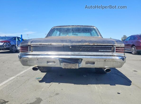 136397Z148437 1967 CHEVROLET MALIBU Черный Вид сзади