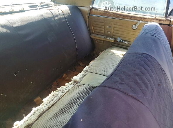 136397Z148437 1967 CHEVROLET MALIBU Черный Вид задних сидений