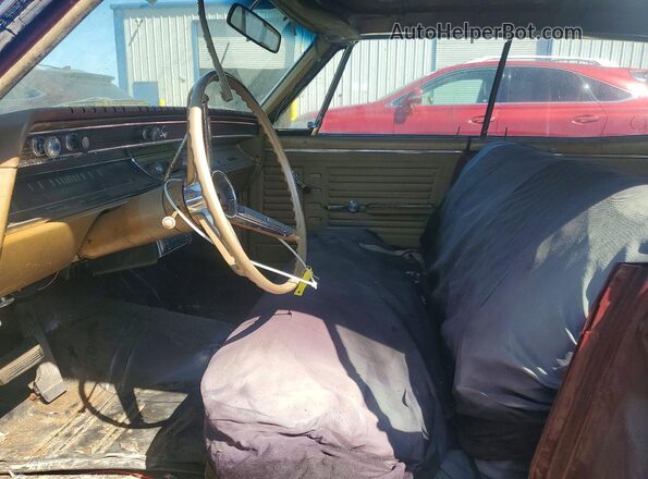 136397Z148437 1967 CHEVROLET MALIBU Черный Вид салона спереди