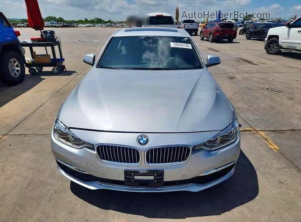 WBA8E1C56HK480348 2017 BMW 3 SERIES Silver Vista trasera