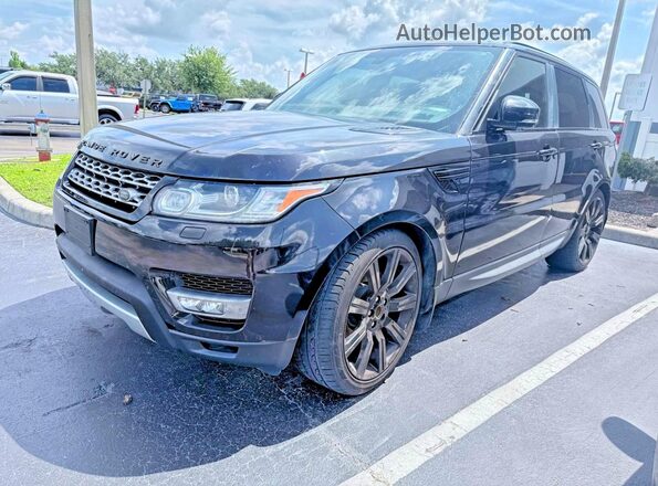 SALWR2VF8GA561603 2016 LAND ROVER RANGE Black Задня права чверть