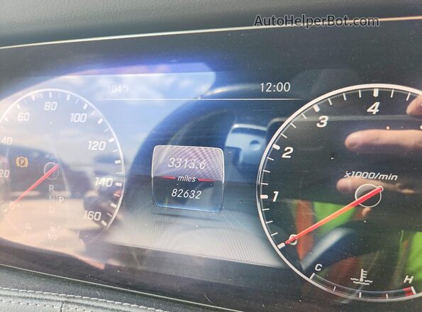 WDDUG8GB7KA491043 2019 MERCEDES-BENZ S Black Vista de los asientos traseros
