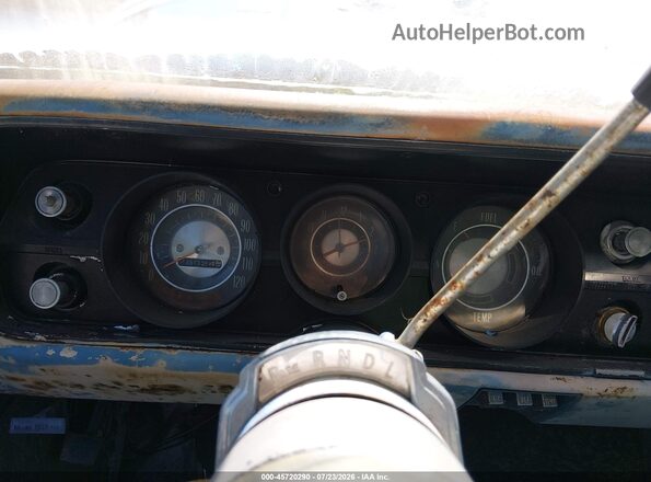 136805B151883     1970 CHEVROLET EL Синий Вид задних сидений