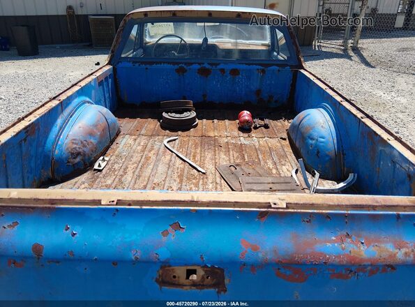 136805B151883     1970 CHEVROLET EL Синий Вид наклейки с VIN-кодом