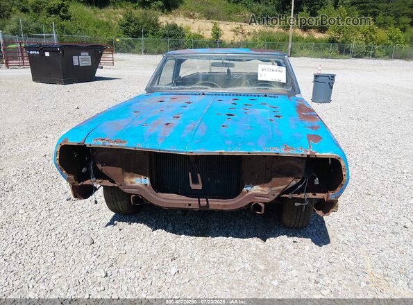 136805B151883     1970 CHEVROLET EL Синий Вид задней части салона