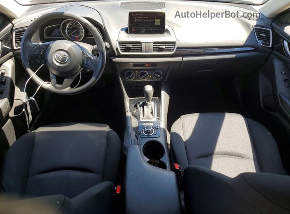JM1BM1J74G1347897 2016 MAZDA 3 Red Vista del salpicadero