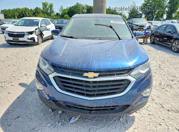 2GNAXUEV6K6233071 2019 CHEVROLET EQUINOX Синий Вид сзади